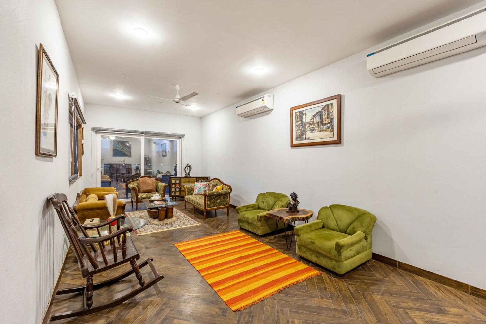 Elivaas Hidden Oasis 4Bhk With Pool, Mud House & Container House Villa Dhauj Exterior photo