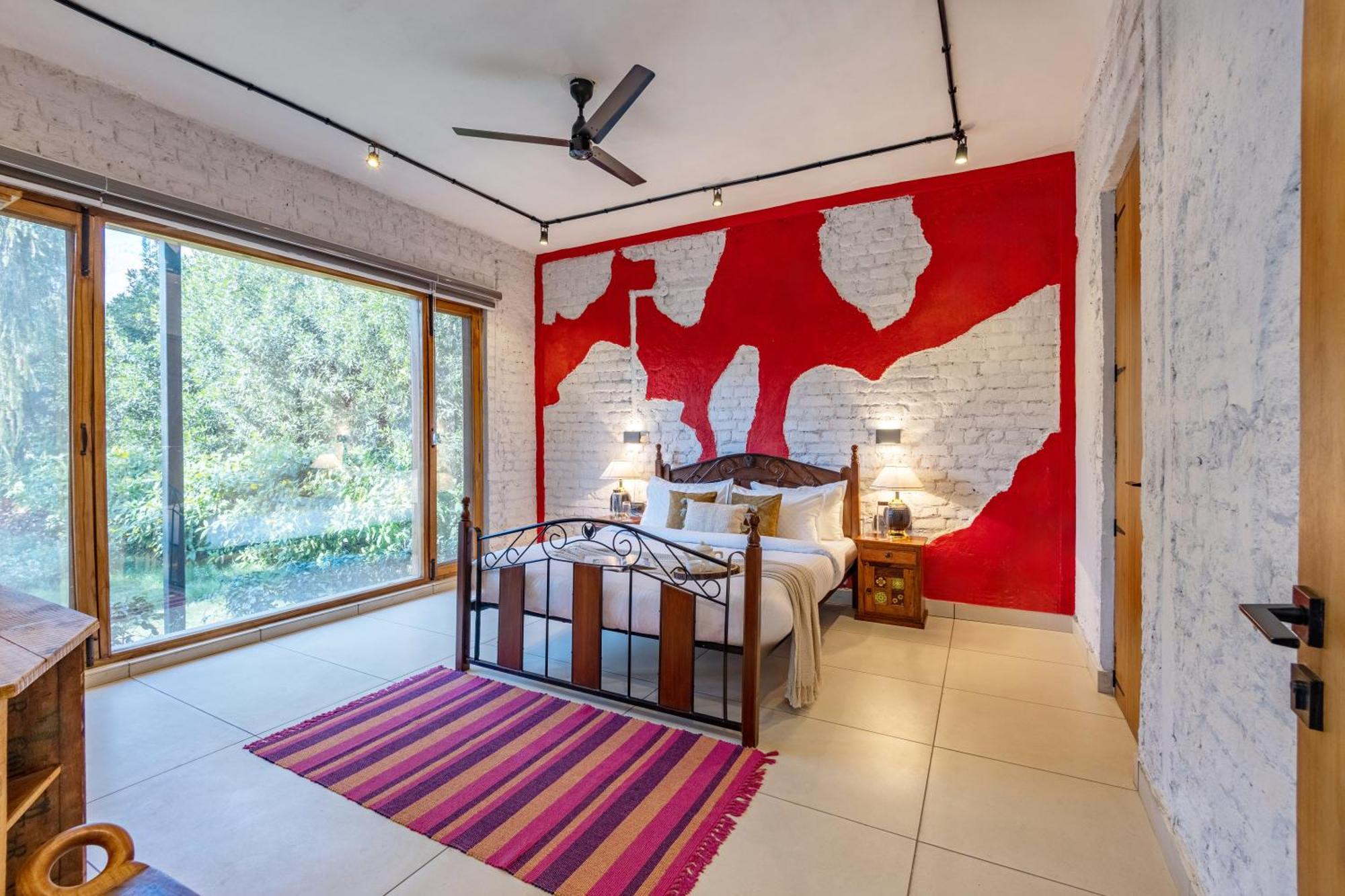 Elivaas Hidden Oasis 4Bhk With Pool, Mud House & Container House Villa Dhauj Exterior photo